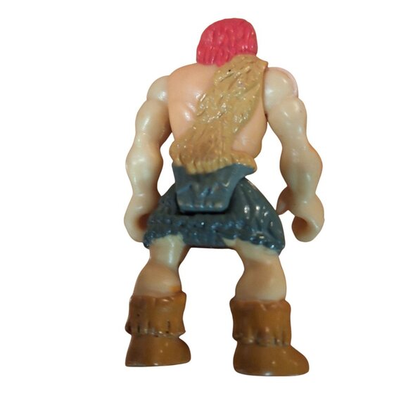 Imaginext Pirate Caveman 2004 Red Orange Hair 2.5" Vintage Figure Sabertooth - Picture 3 of 7
